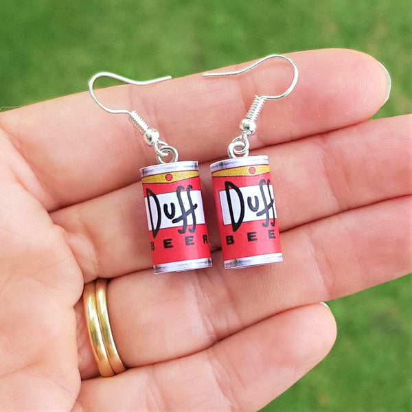 Duff Beer earrings