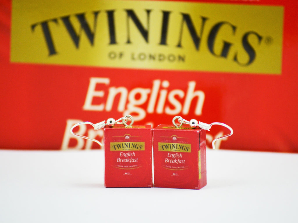 Twinings English Breakfast Tea earrings