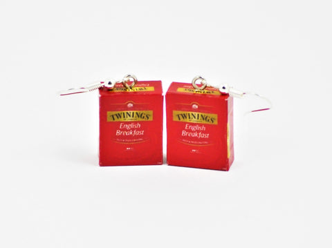 Twinings English Breakfast Tea earrings