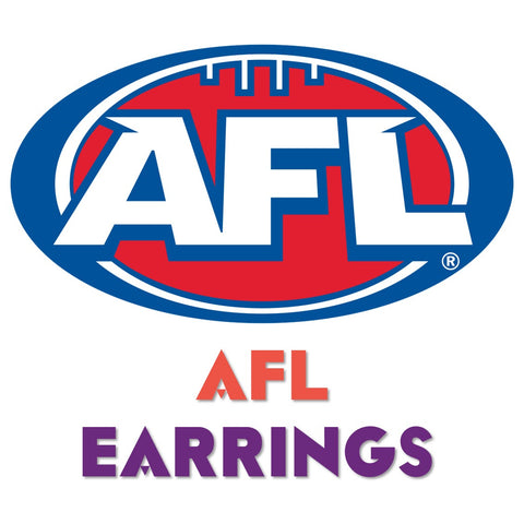 AFL team earrings