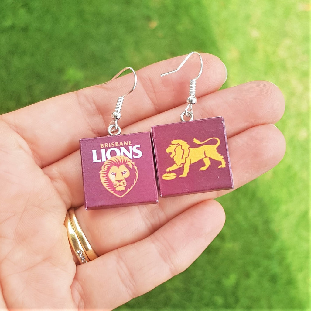 AFL team earrings
