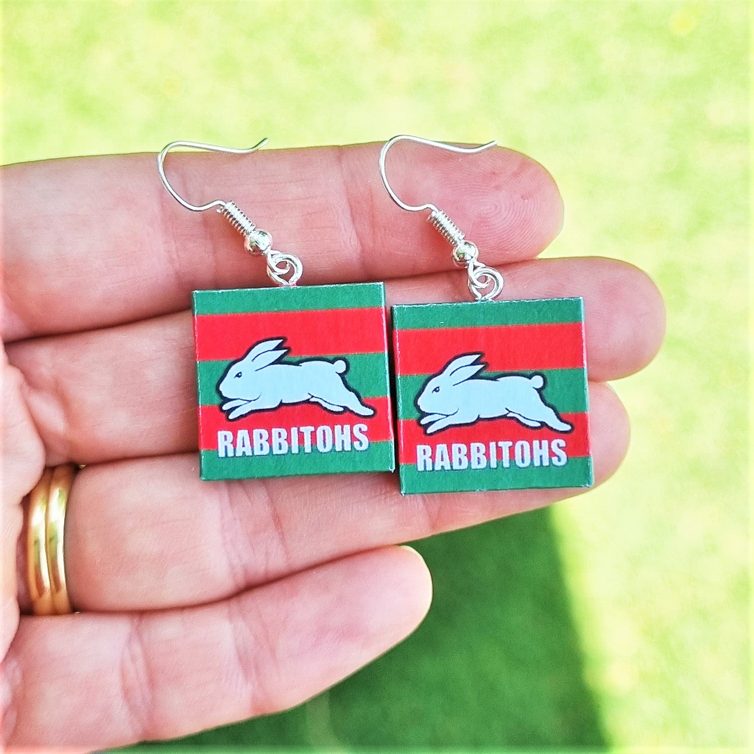 NRL team earrings