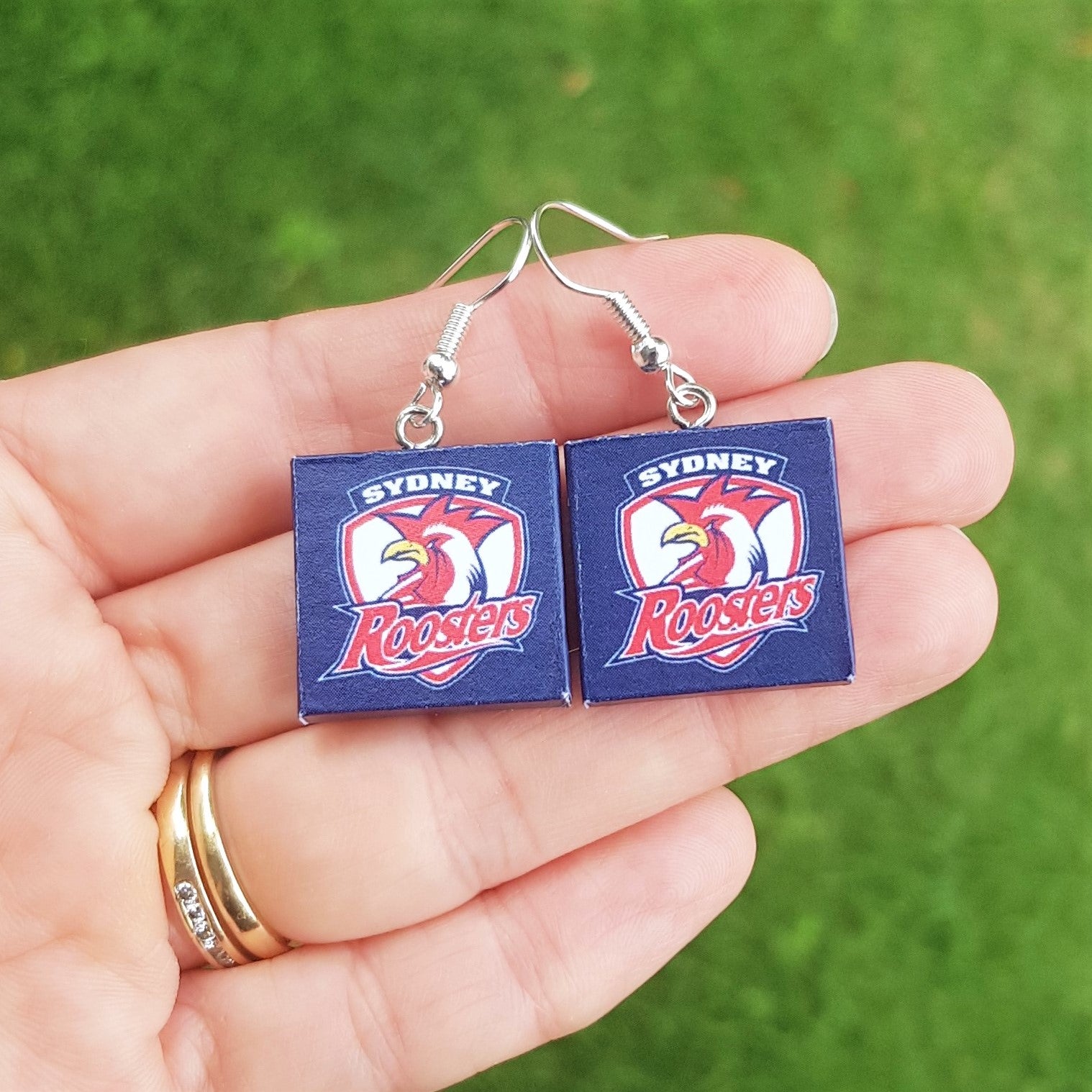NRL team earrings