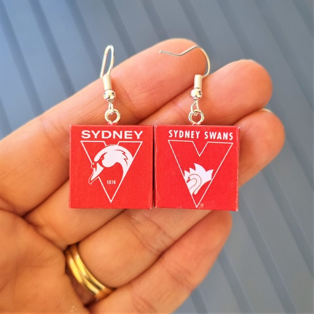 AFL team earrings
