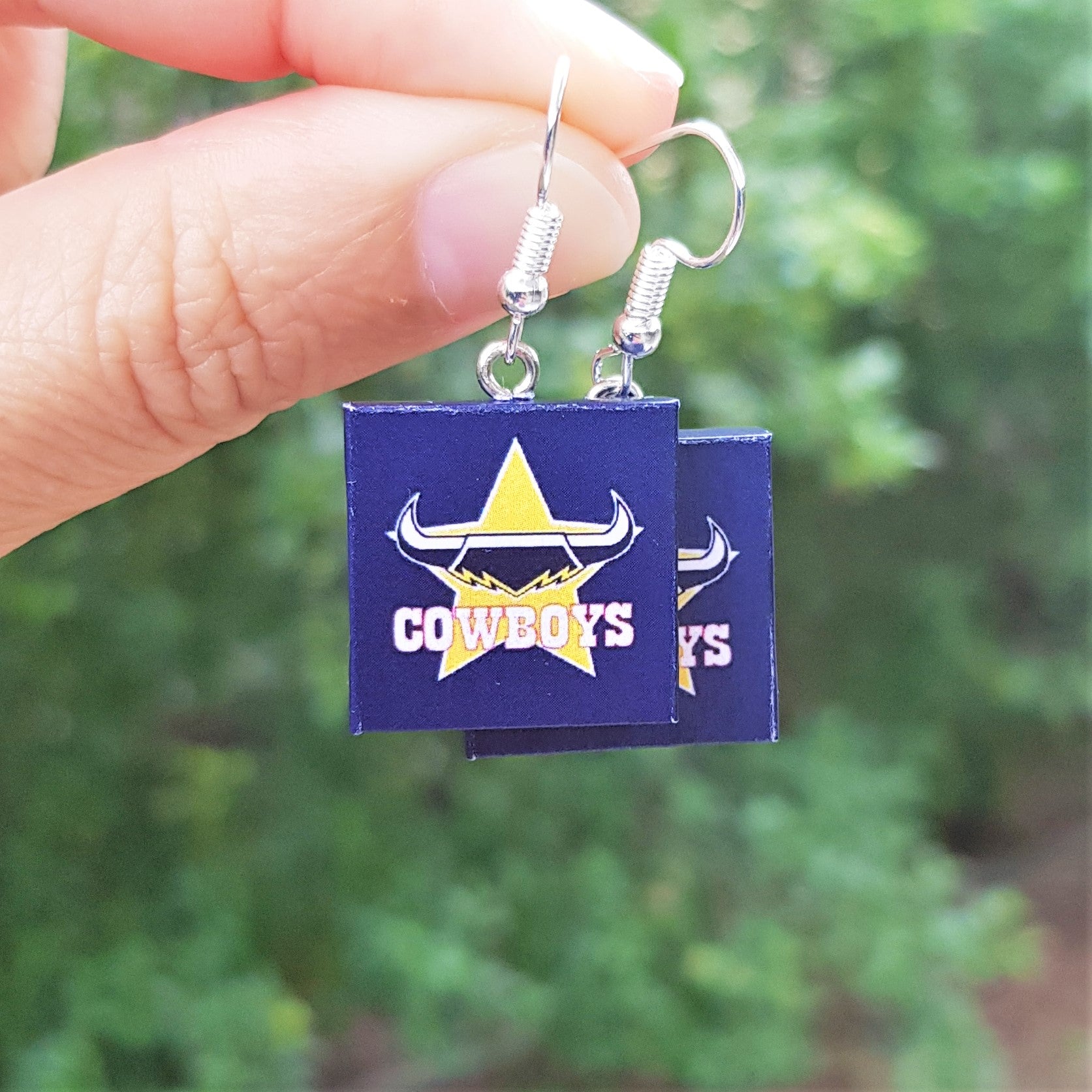 NRL team earrings