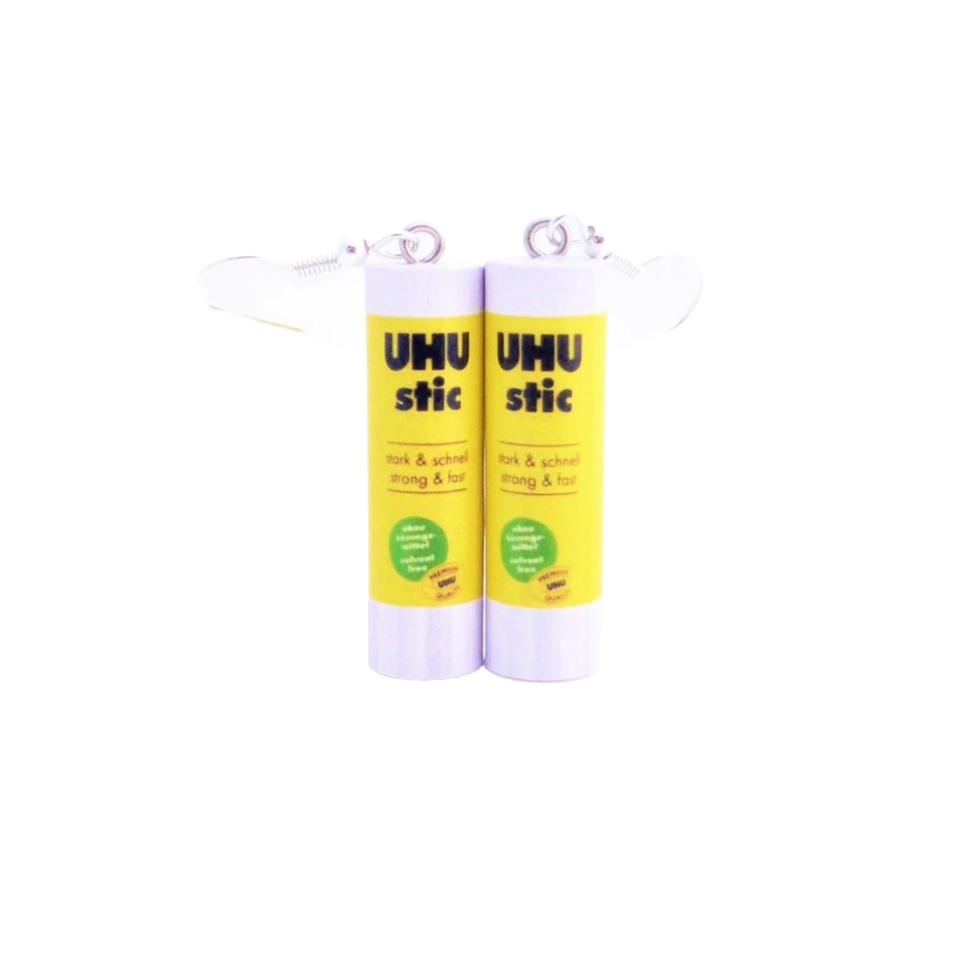 Glue earrings