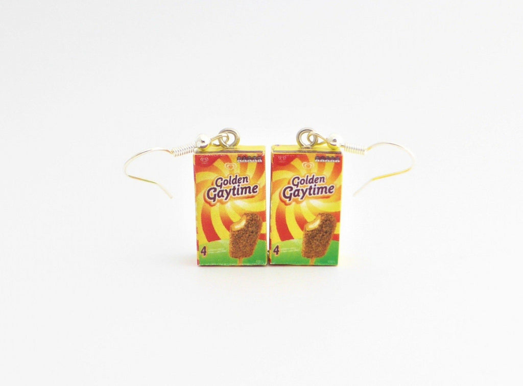 Golden Gaytime earrings