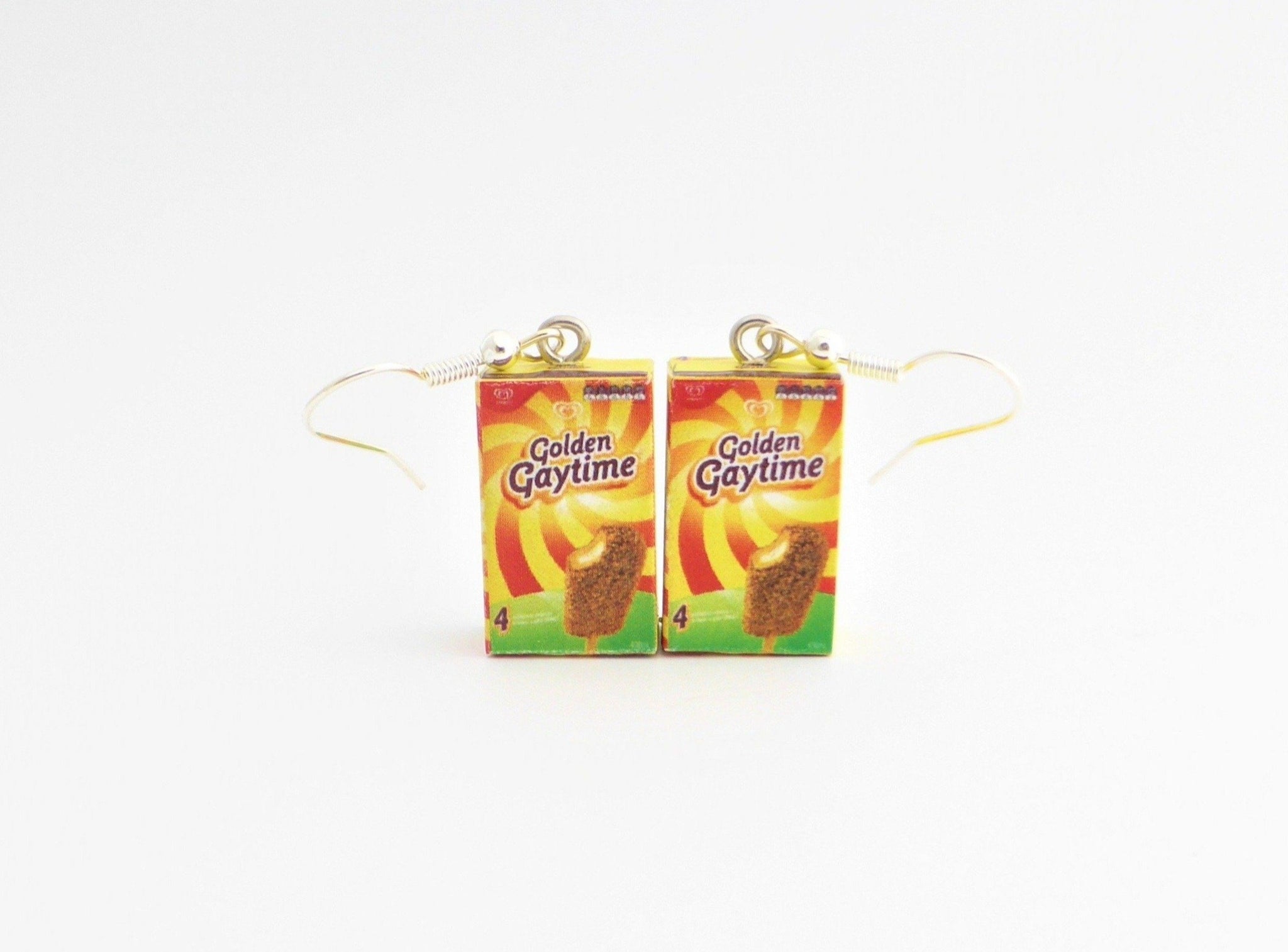 Golden Gaytime earrings
