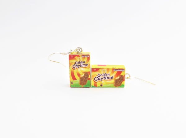 Golden Gaytime earrings