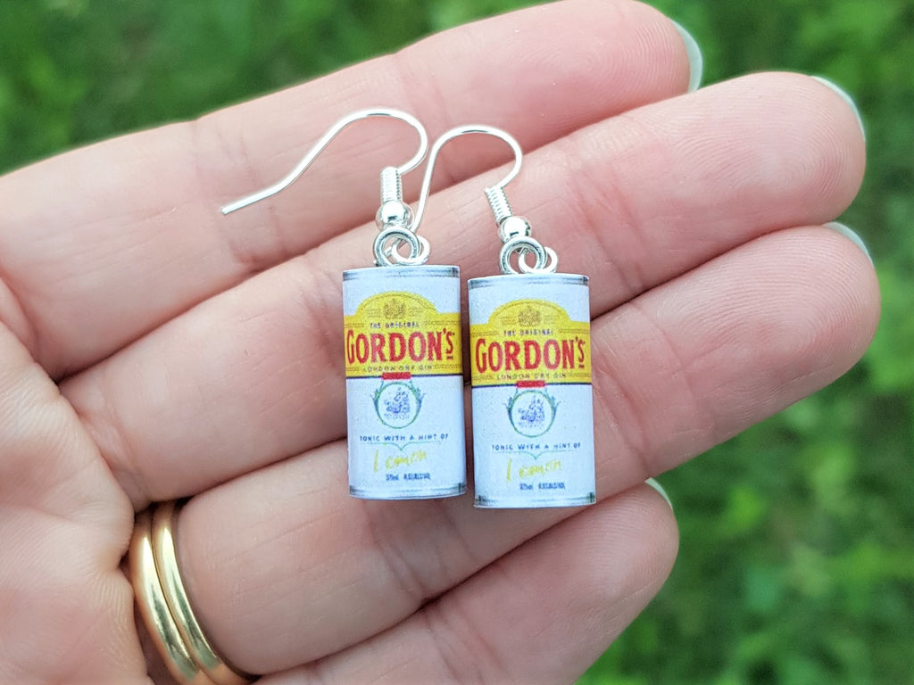 Gordon's Gin earrings