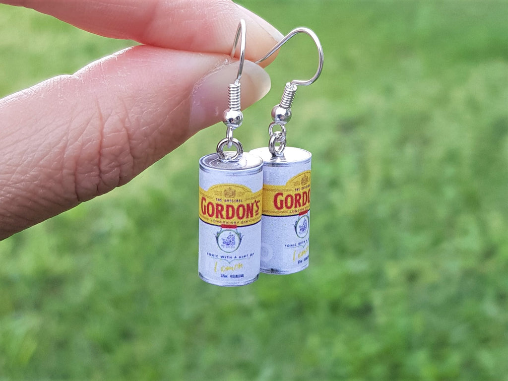 Gordon's Gin earrings