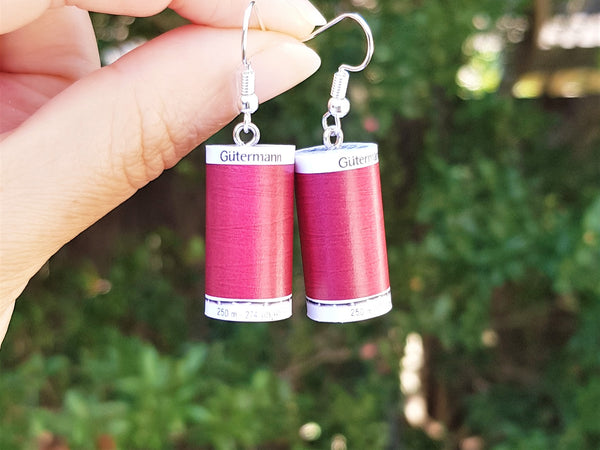 Gütermann Thread earrings (2 colours)