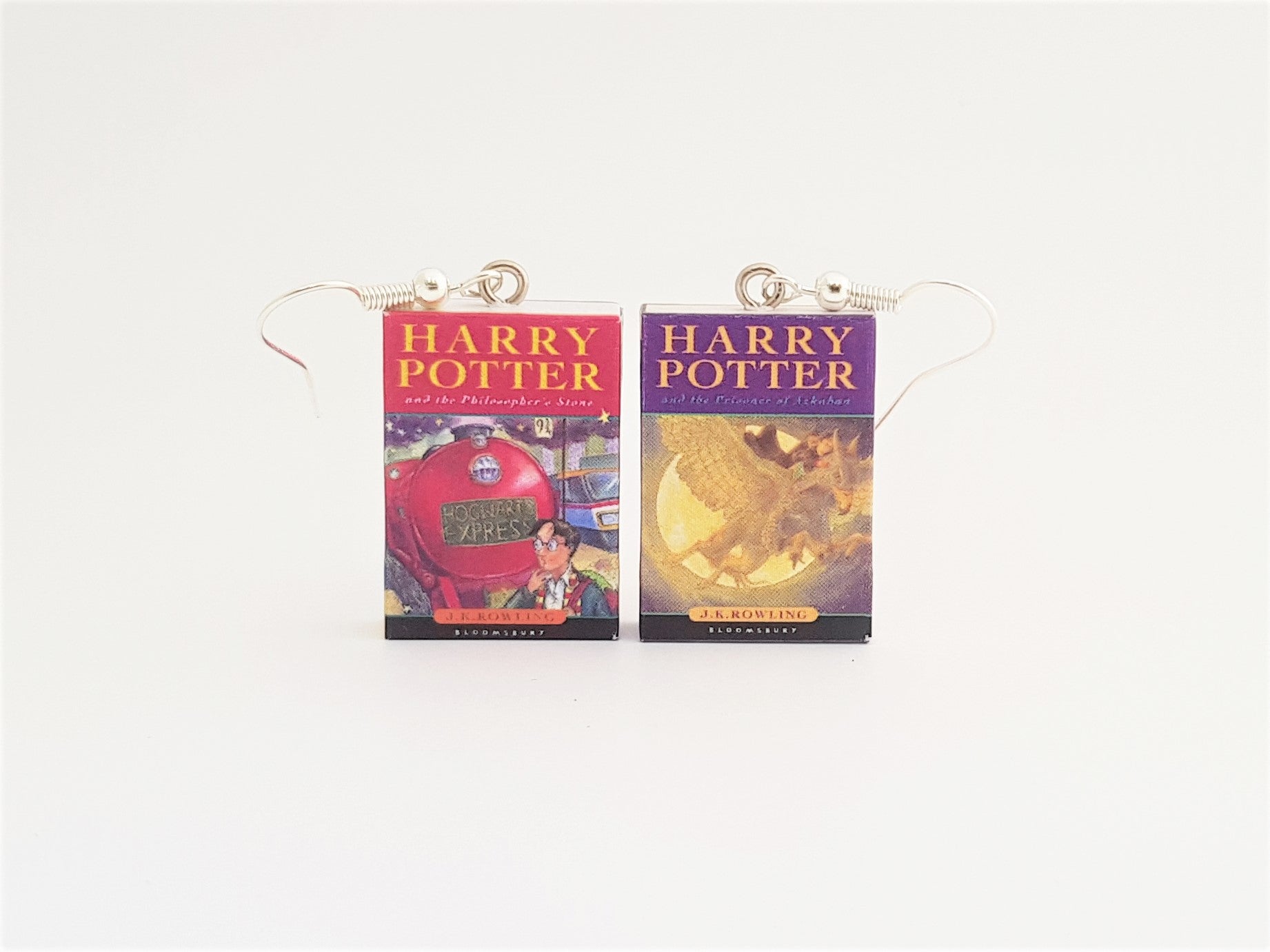 Harry Potter & the Prisoner of Azkaban book earrings