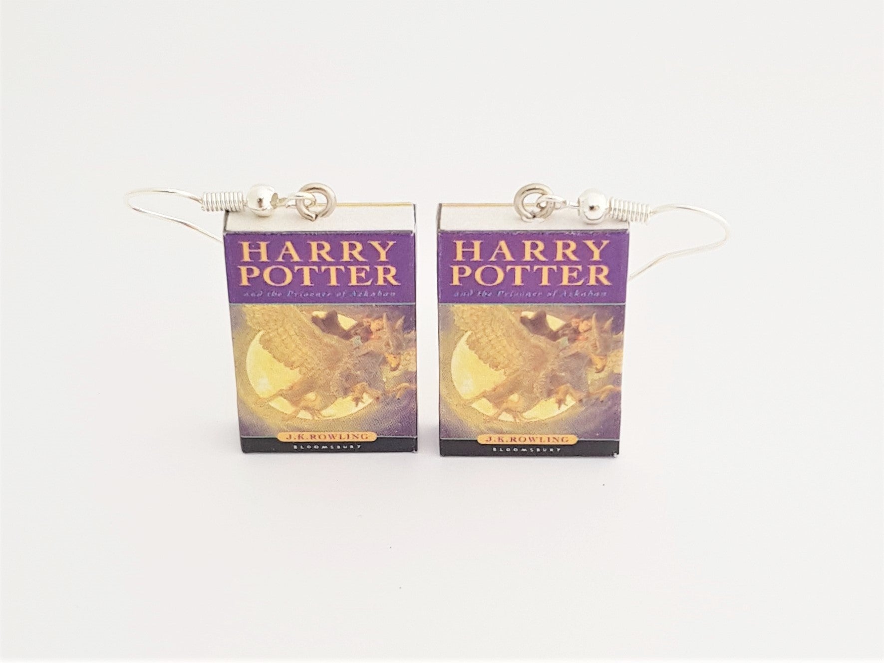 Harry Potter & the Prisoner of Azkaban book earrings