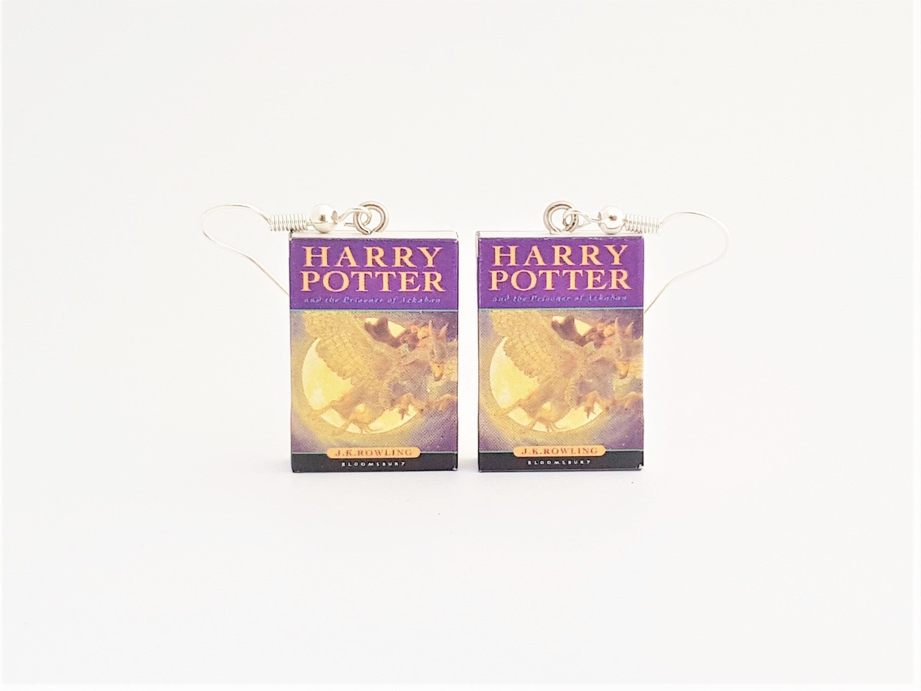Harry Potter & the Prisoner of Azkaban book earrings
