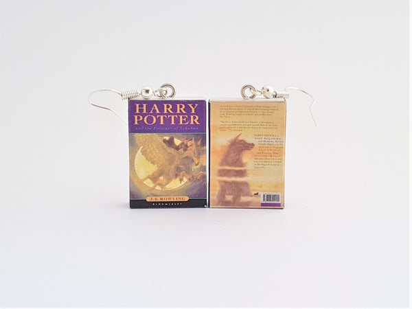 Harry Potter & the Prisoner of Azkaban book earrings