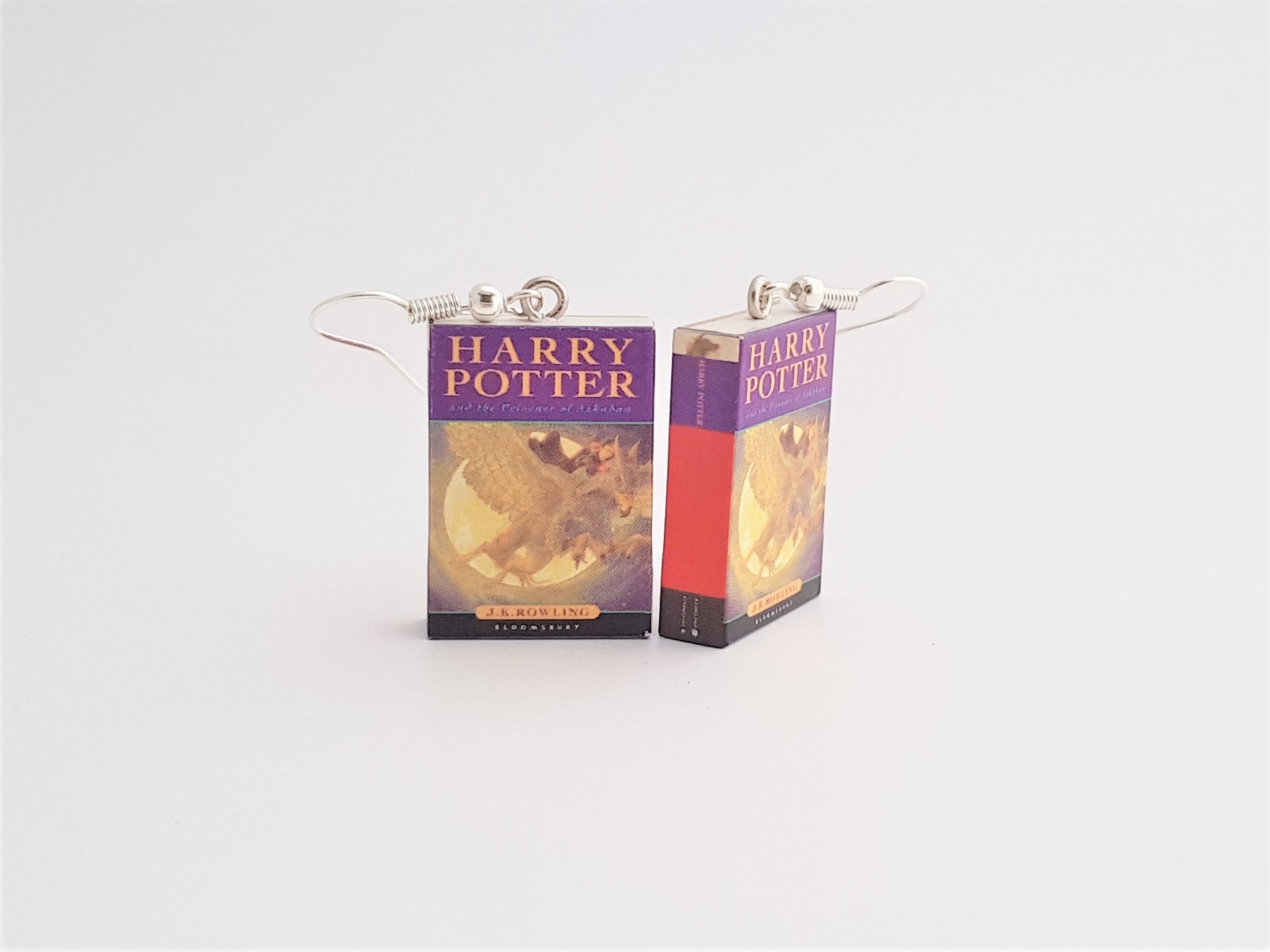 Harry Potter & the Prisoner of Azkaban book earrings