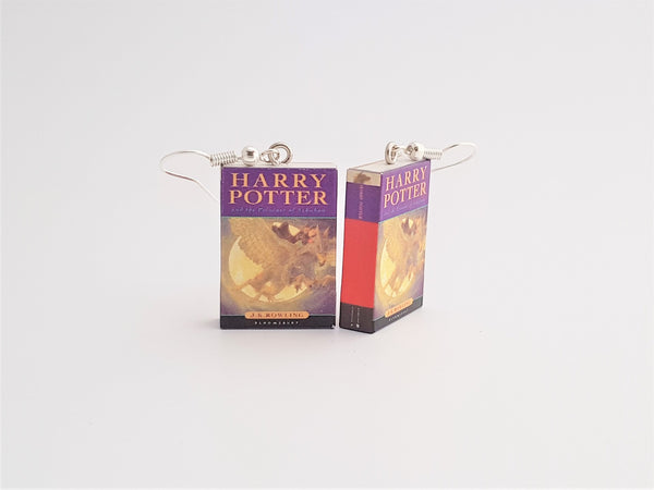 Harry Potter & the Prisoner of Azkaban book earrings