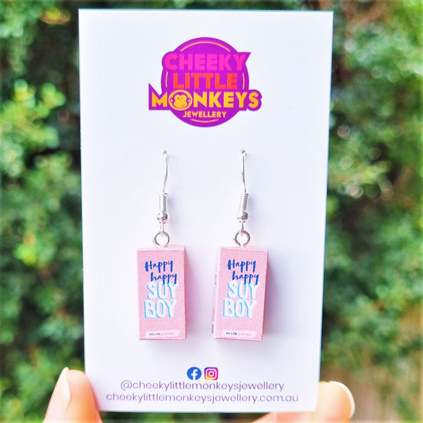 Happy Happy Soy Boy earrings