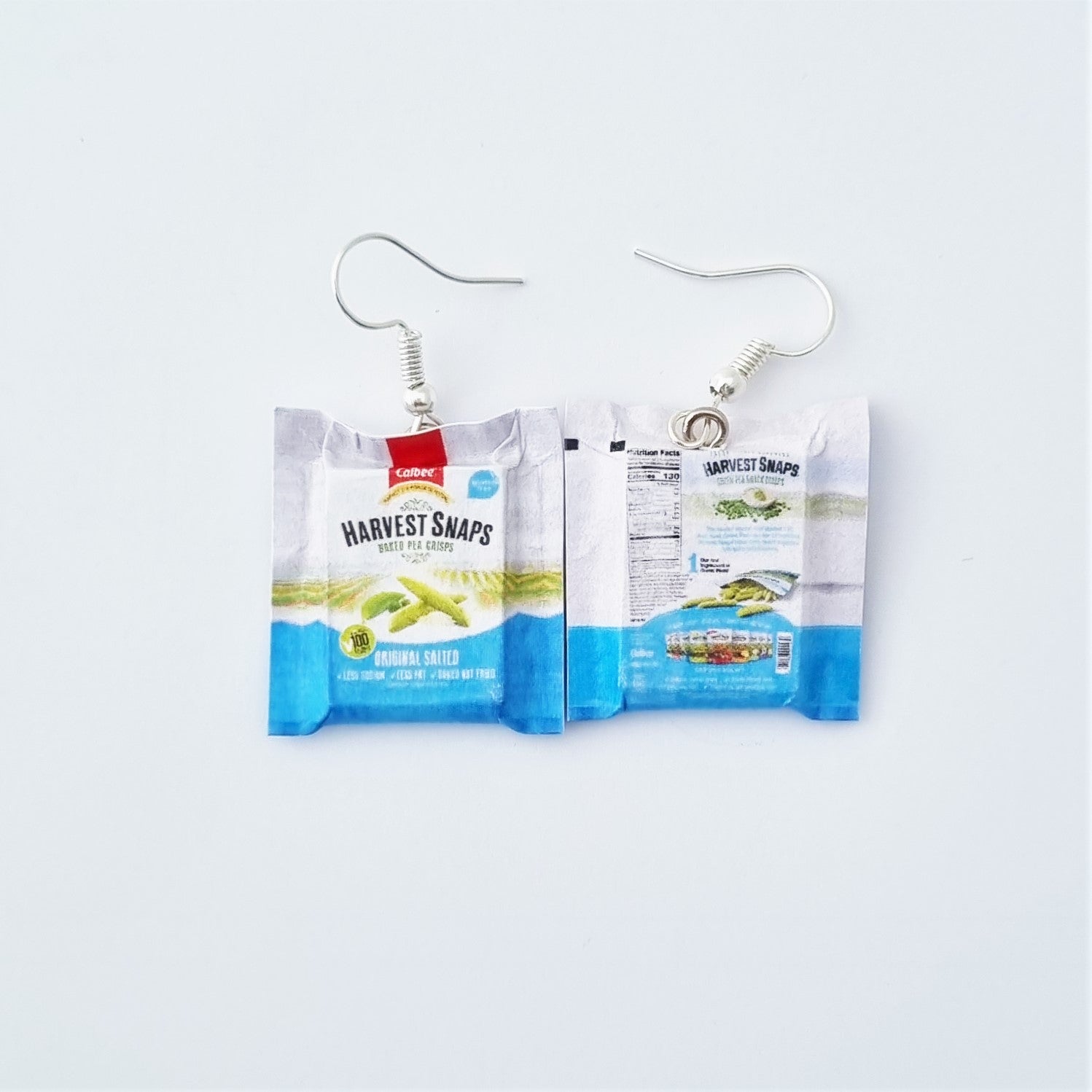 Harvest Snaps Pea Crisps earrings