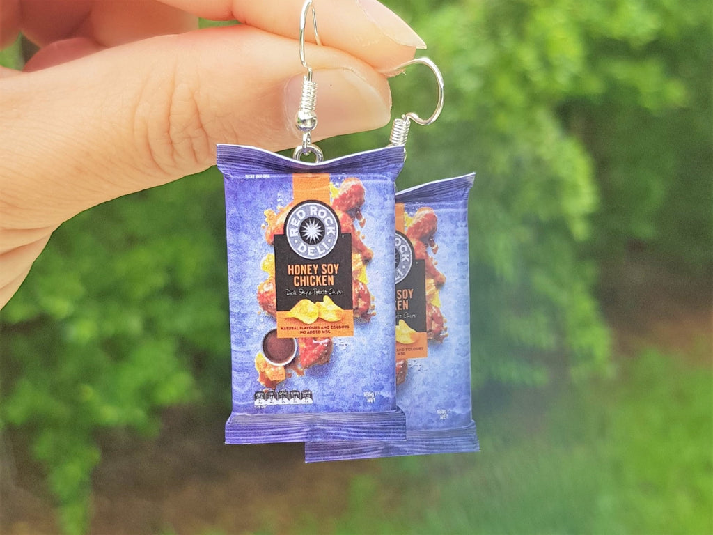 Red Rock Deli Honey Soy Chips earrings