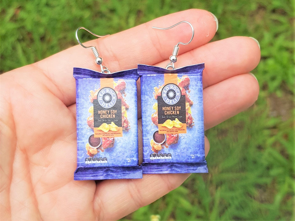 Red Rock Deli Honey Soy Chips earrings