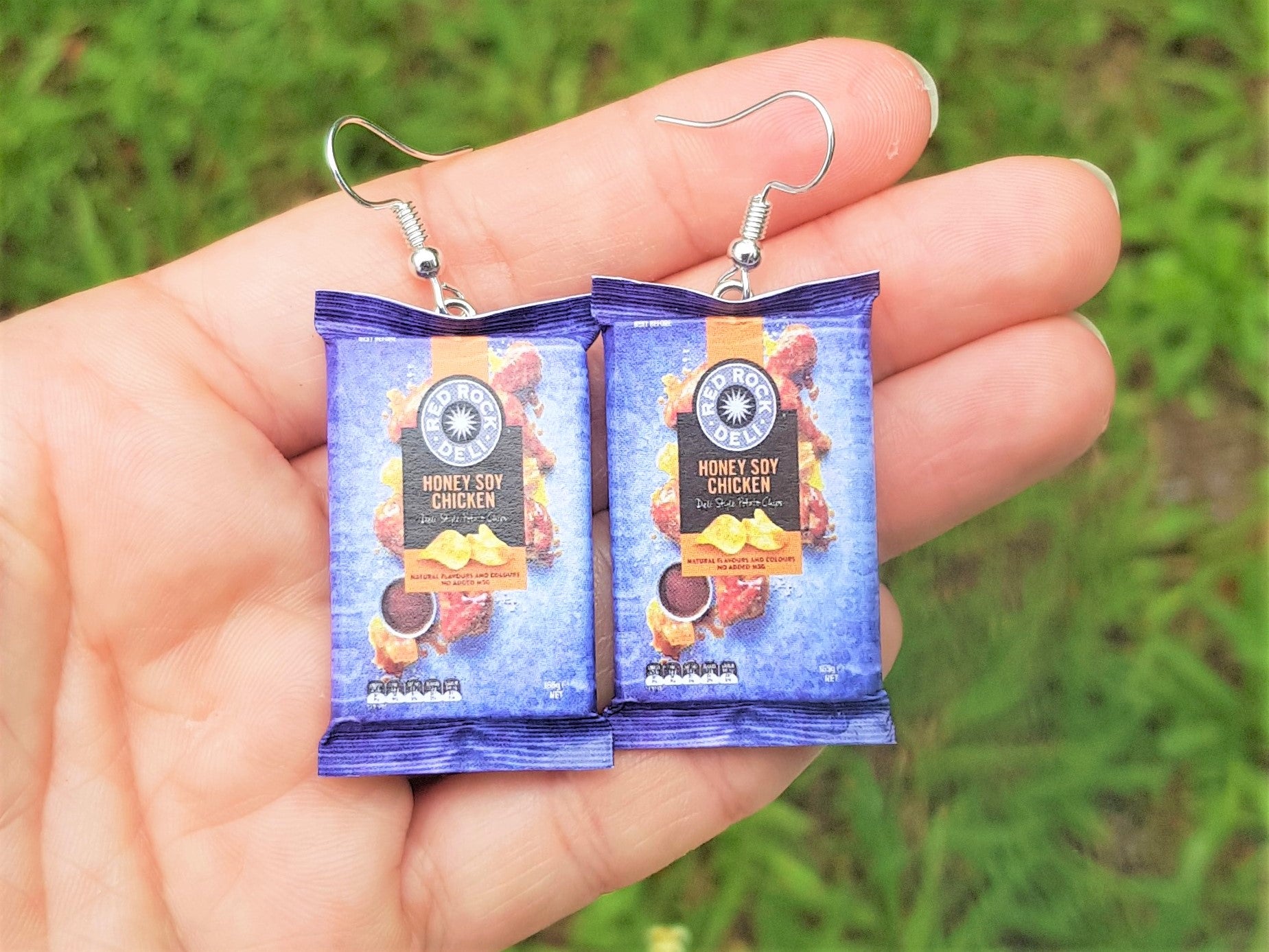 Red Rock Deli Honey Soy Chips earrings