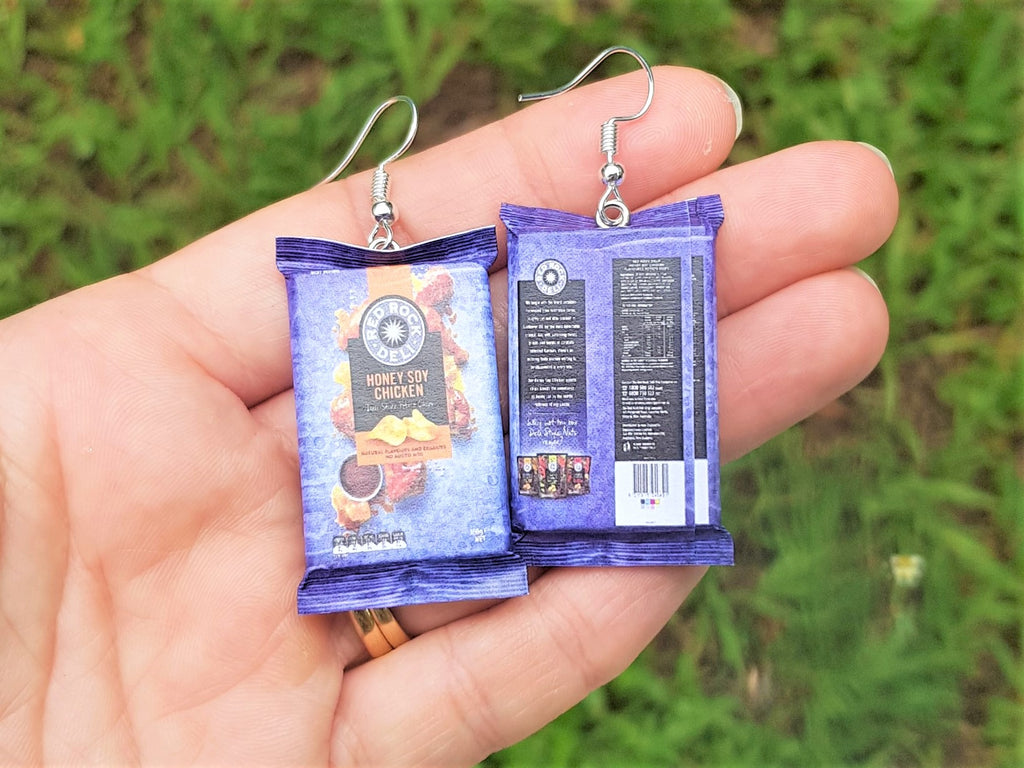 Red Rock Deli Honey Soy Chips earrings