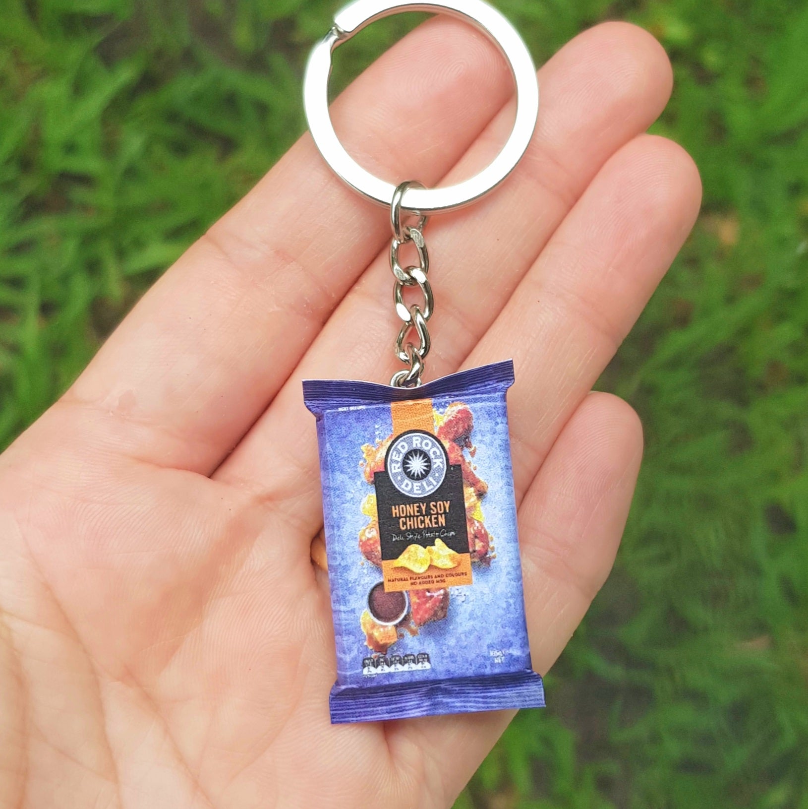 Honey Soy Chips keyring