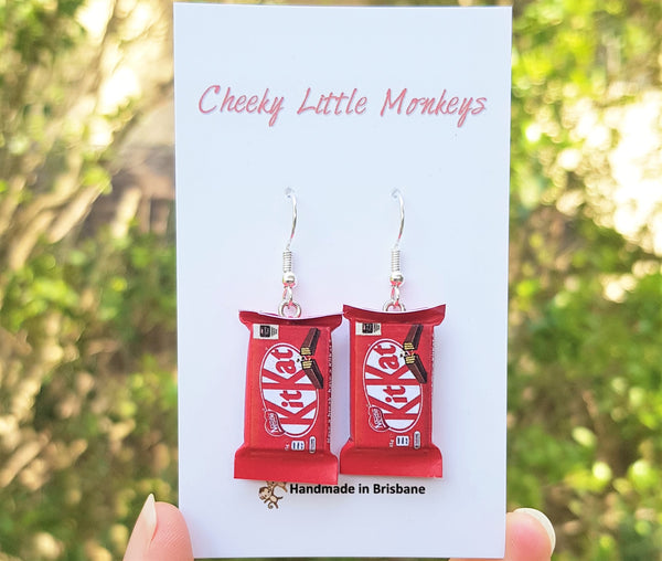 Kit Kat earrings