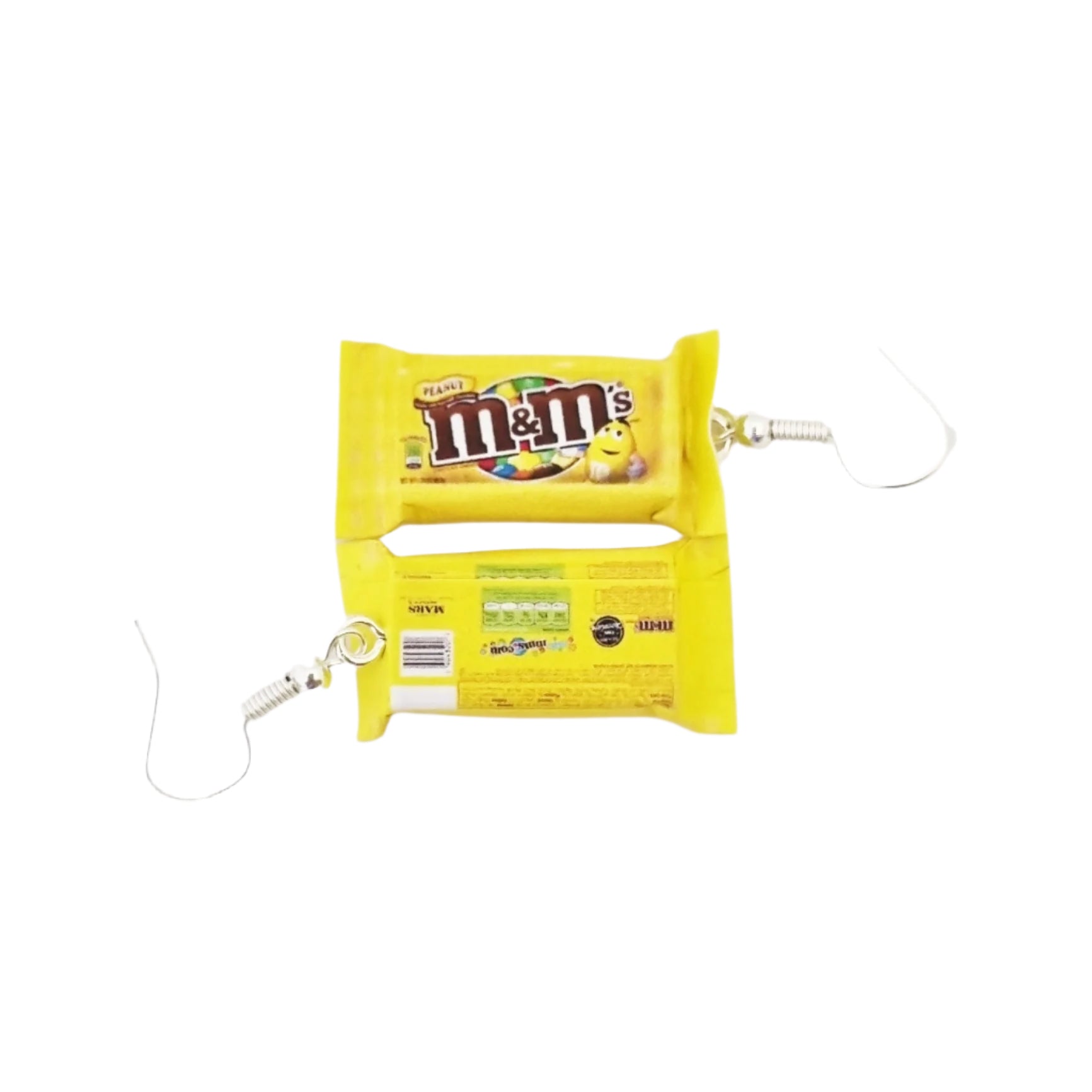 M&M's Peanut earrings