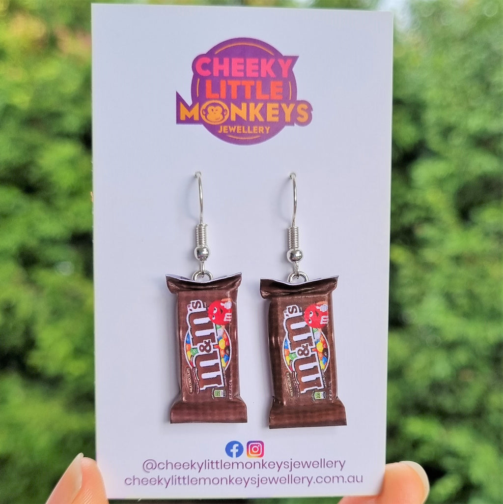 M&M's earrings