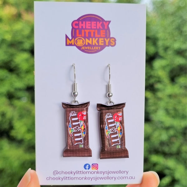 M&M's earrings