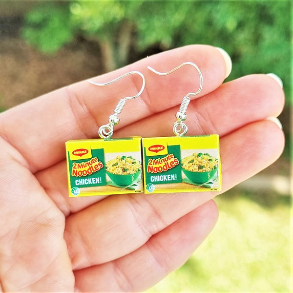 Maggi 2 Minute Noodles earrings