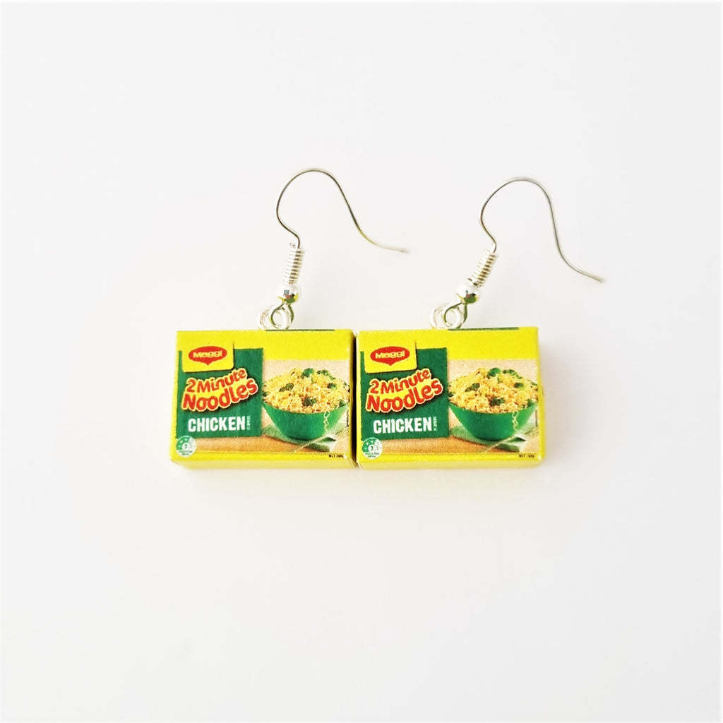 Maggi 2 Minute Noodles earrings