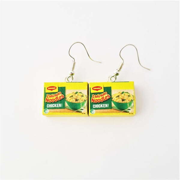 Maggi 2 Minute Noodles earrings