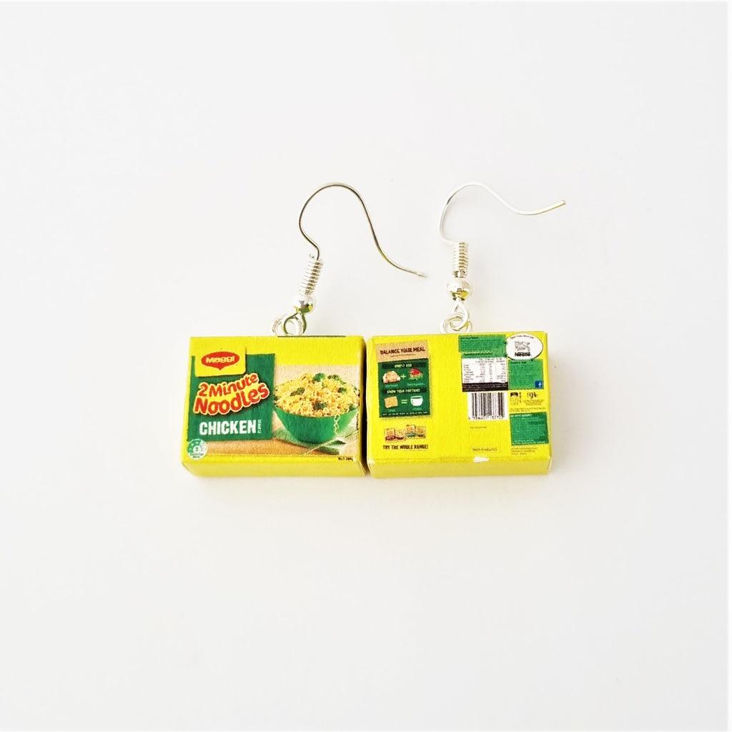 Maggi 2 Minute Noodles earrings