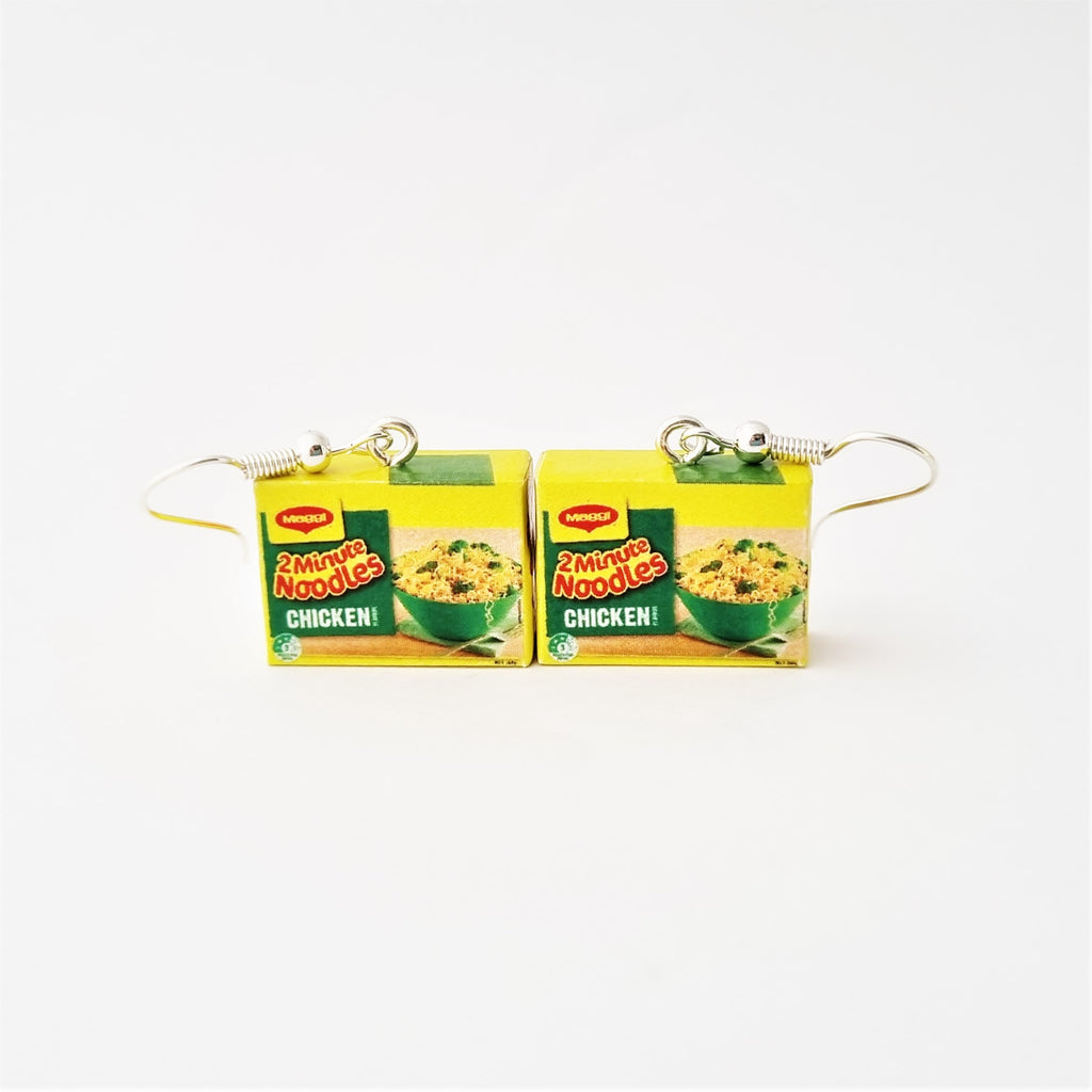 Maggi 2 Minute Noodles earrings