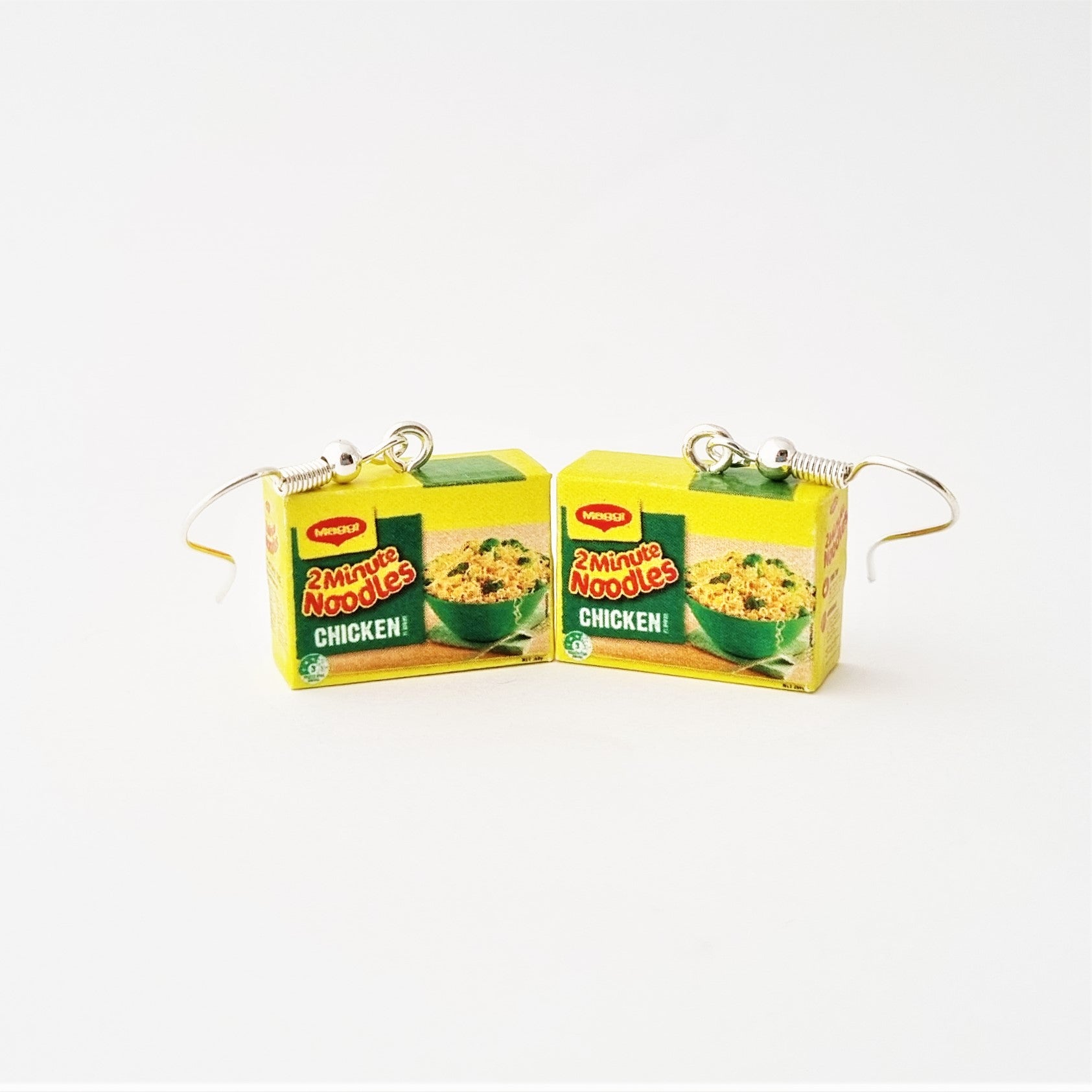 Maggi 2 Minute Noodles earrings