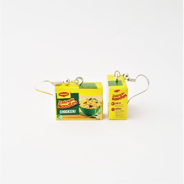 Maggi 2 Minute Noodles earrings