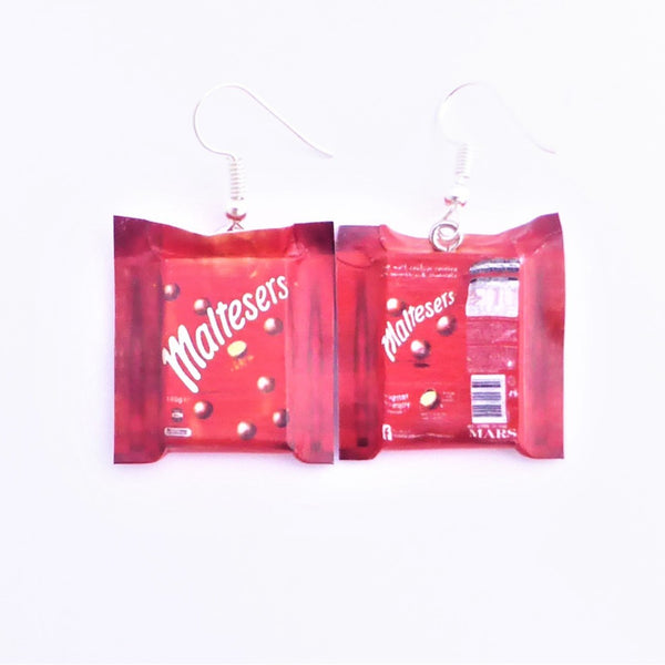 Maltesers earrings