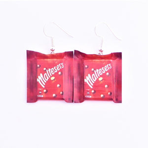 Maltesers earrings