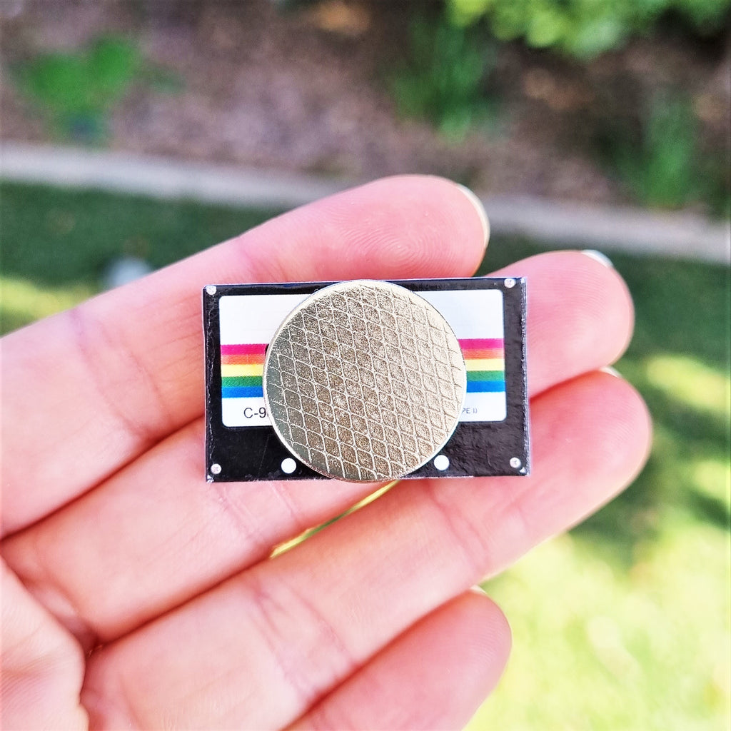Mix Tape brooch