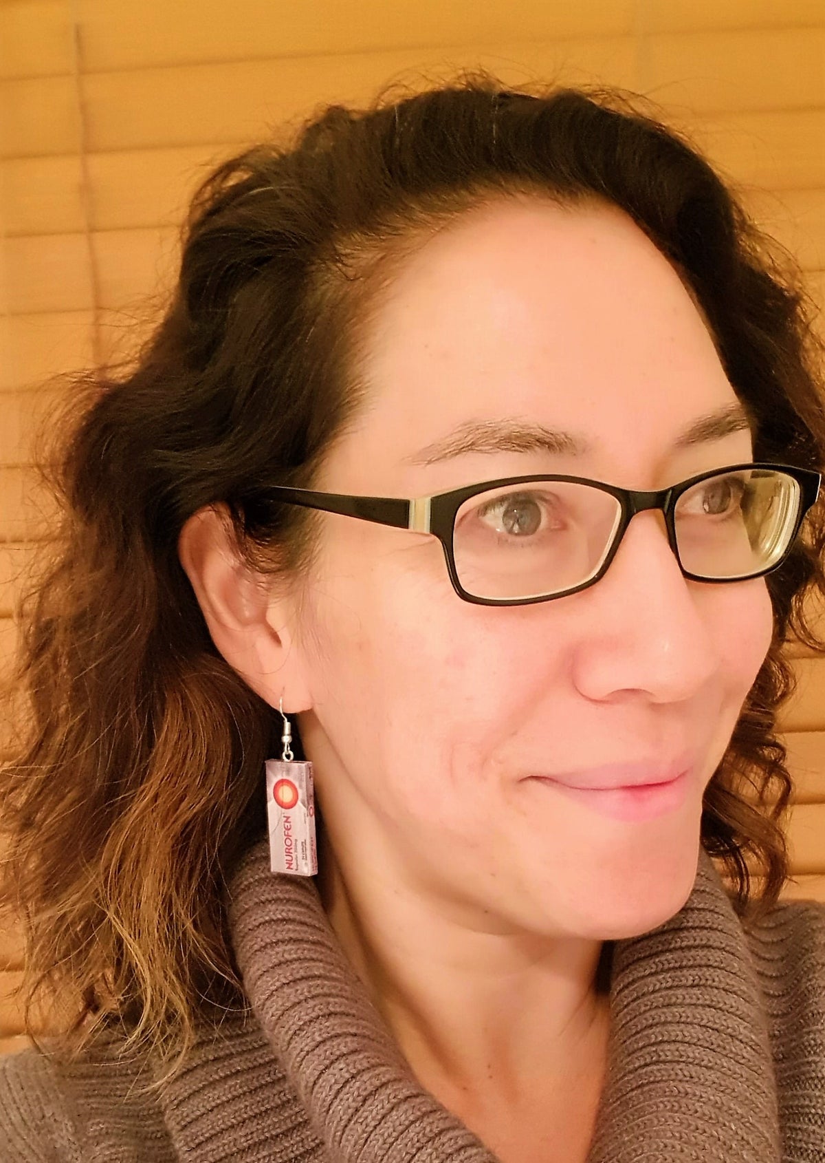 Nurofen earrings