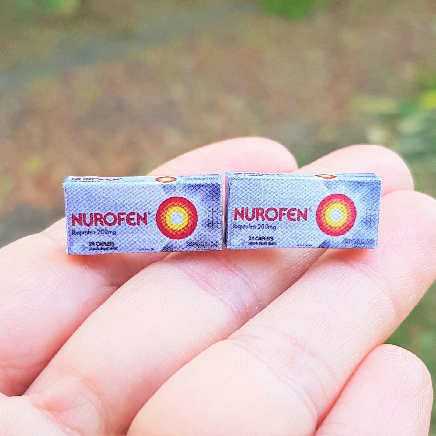 Nurofen earrings