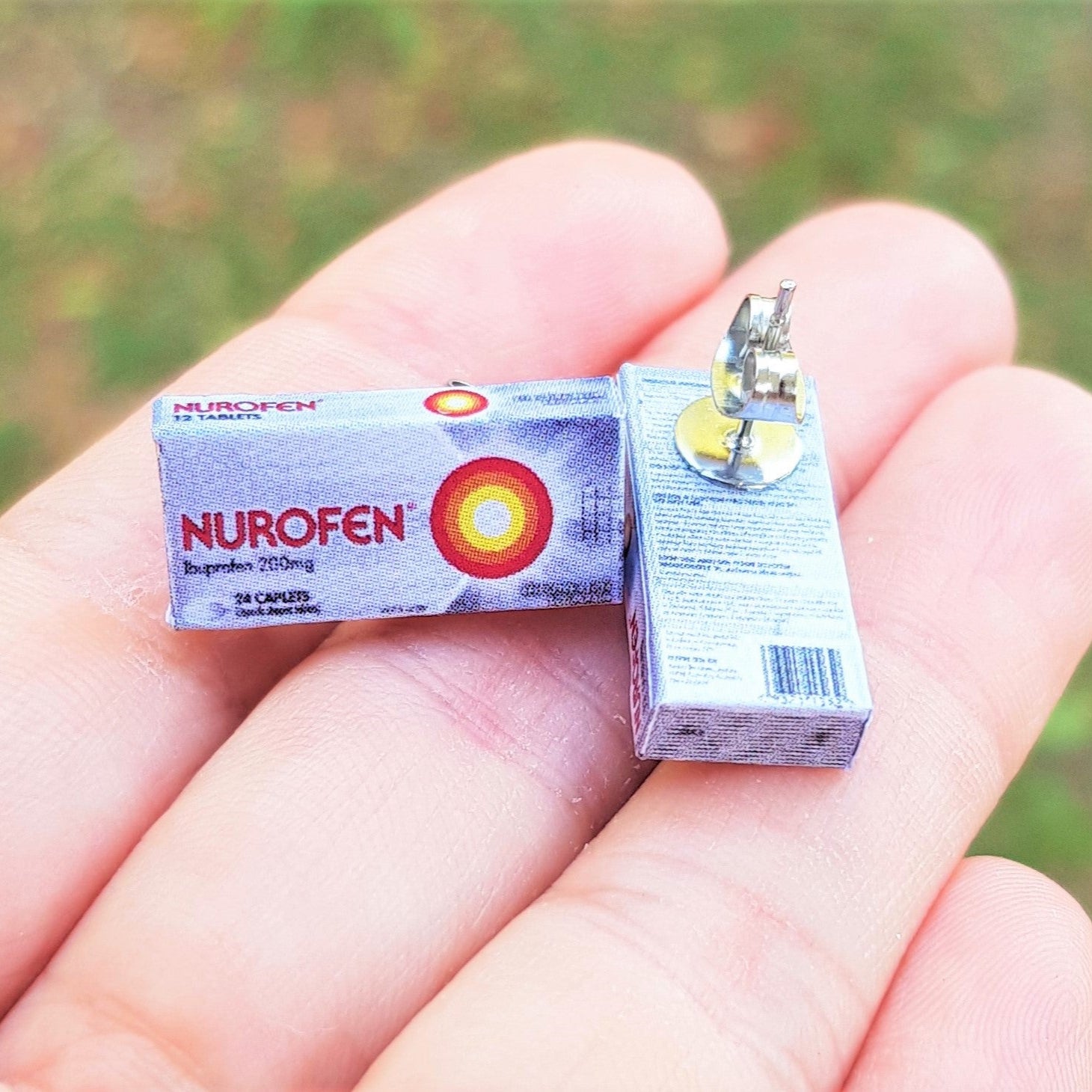 Nurofen earrings