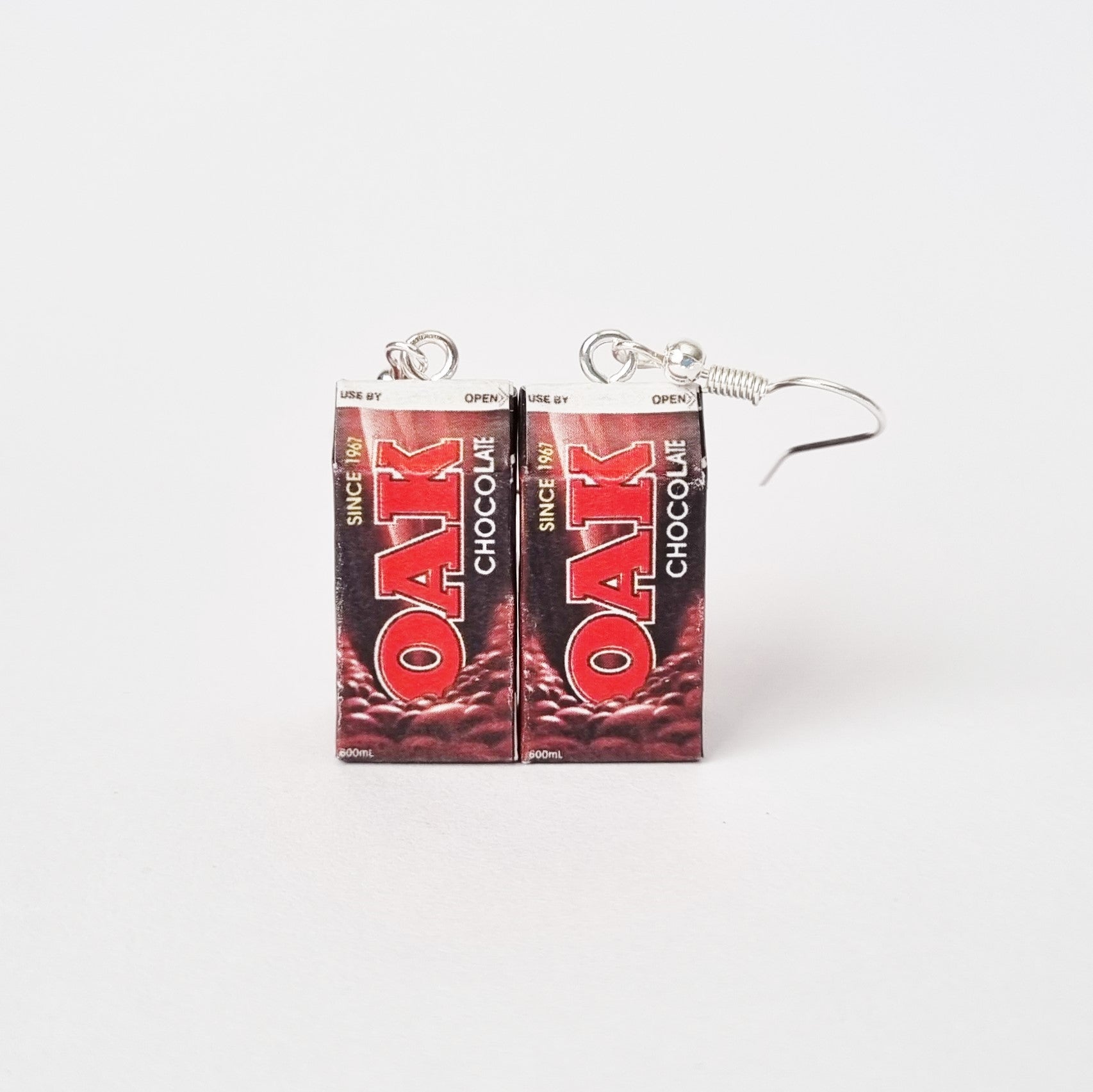 Oak Chocolate Milk earrings