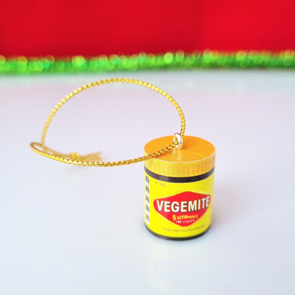 Vegemite Resin Christmas Ornament