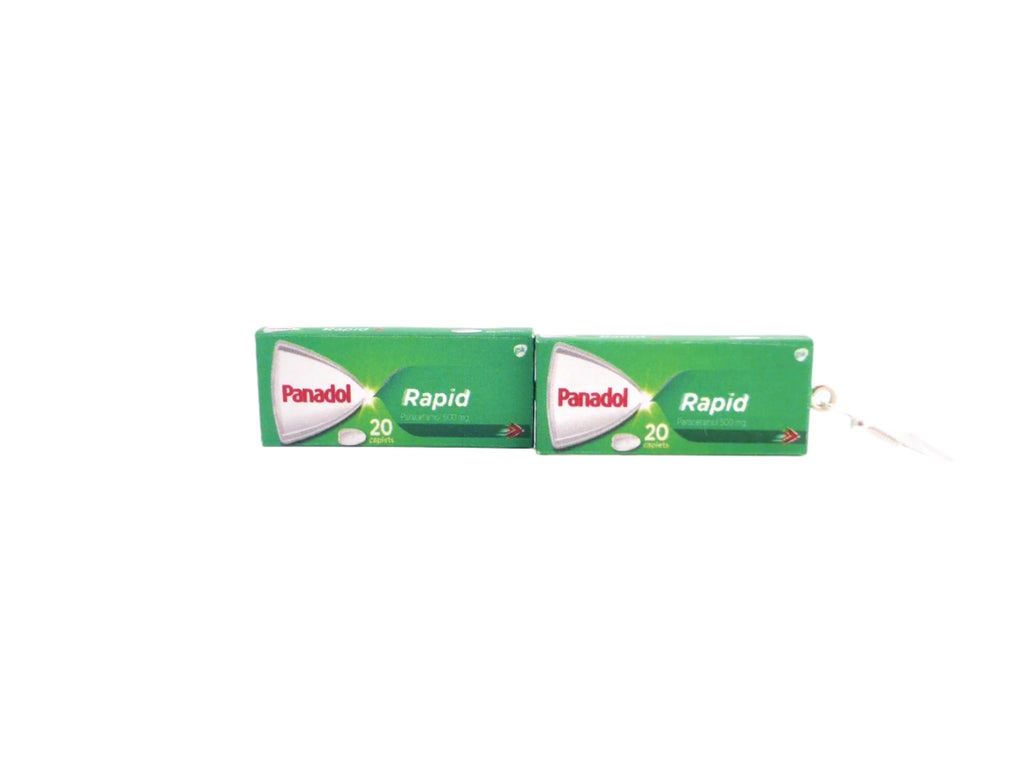 Panadol earrings