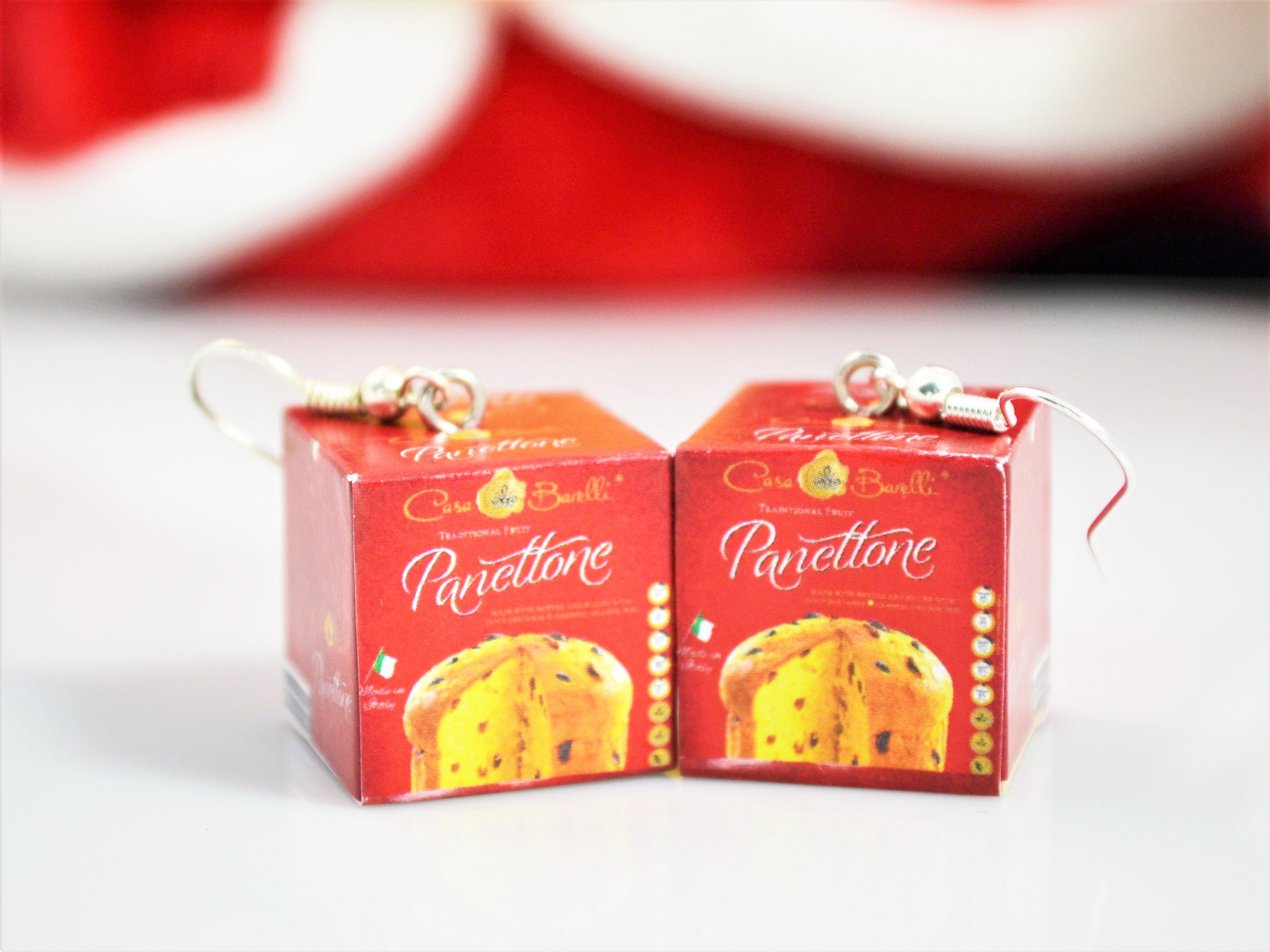 Panettone earrings